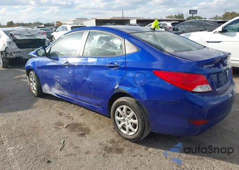 2013 Hyundai Accent Gls from USA, damaged, VIN KMHCT4AE2DU498492